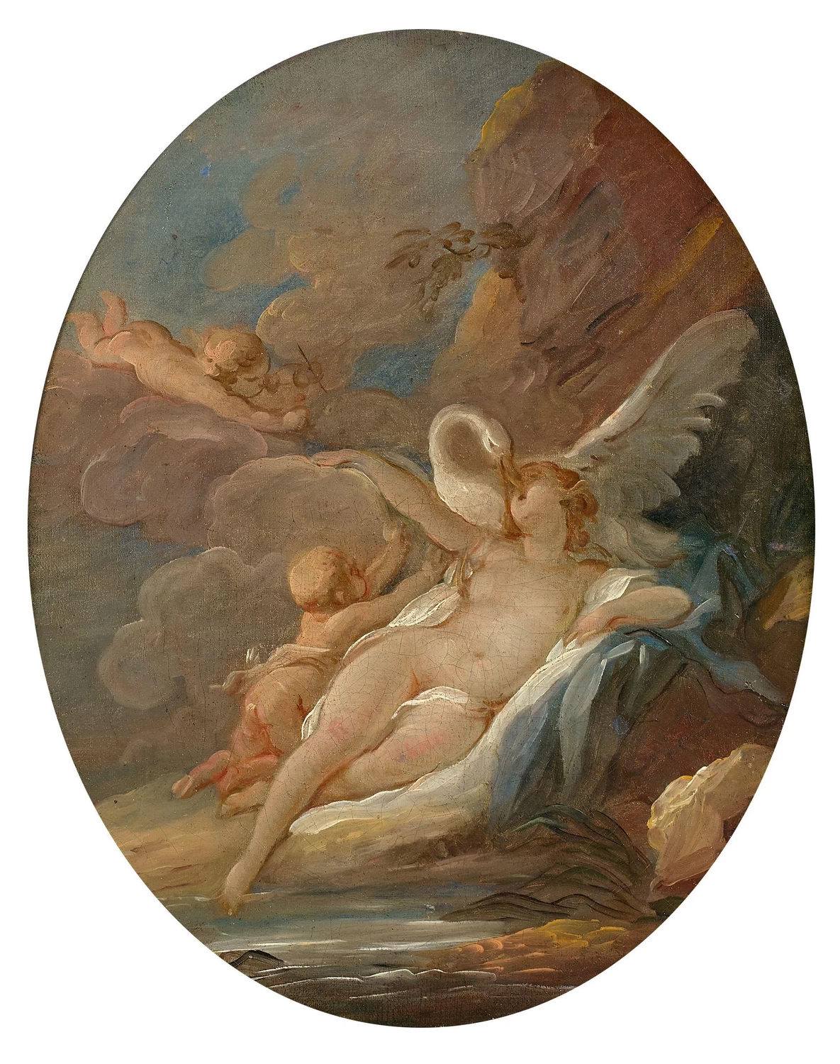Leda e il cigno - attribuito